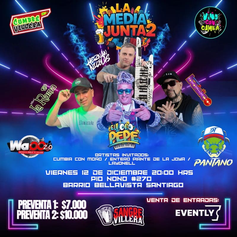 LA MEDIA JUNTA - SANTIAGO image}